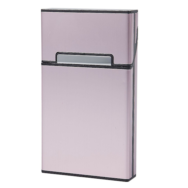 Ny ultratunn modepipa personlighet cigarettfodral slim metallbox presentask kvinnorhållare()