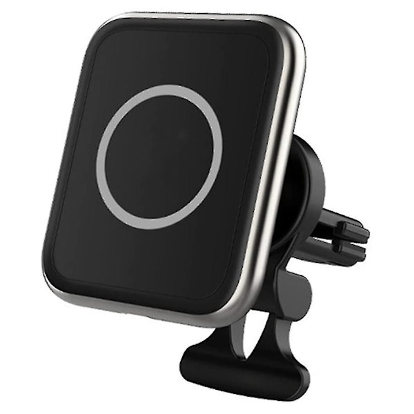 Magsmart 15w magneettinen langaton auton laturi, Magsafe-yhteensopiva latauspuhelimen teline, ilmanvaihtoaukkoon kiinnitettävä puhelinteline tukee Magsafe-koteloa suunniteltu