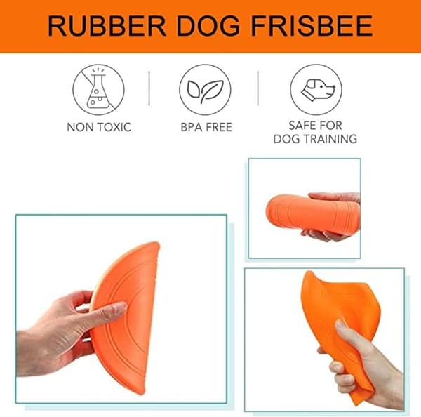 Koirafrisbee, kumifrisbee, koirafrisbeelelu, lemmikkifrisbee, D