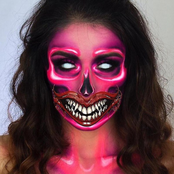 Uhyggelig Mundklistermærke Halloween Mund Tattoo Klistermærke 10stk Uhyggelige Store Munde Klistermærke Klovn Horror Mund Midlertidig Klistermærke Til Maskerade Cosplay