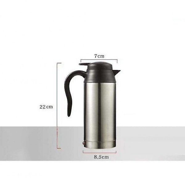 Elektrisk bilkokare 750 ml 12v vattenbil Van Lorry Resor Camping Utomhus 120w