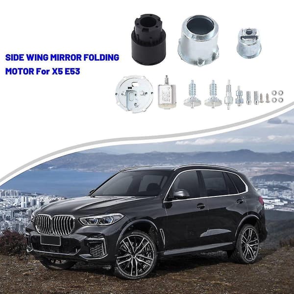 Sidospegelvikningsmotorväxeluppsättning Reparationskit för X5 E53