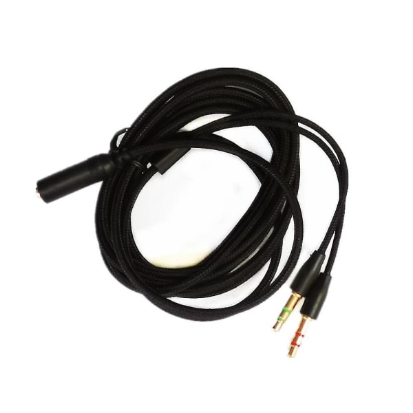 Til Razer-hovedtelefoner Lydkabel Hovedtelefonadapter Splitter Headset Mikrofon Til Razer Electra/kraken Pro 7.1 V2/hamme