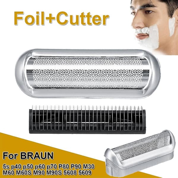 Barberhøvelfoliehode utskiftbart bærbart barberhode erstatning