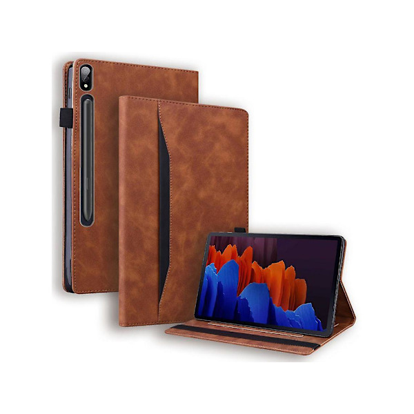 Etui til Samsung Galaxy Tab S7/galaxy Tab S8 Brun