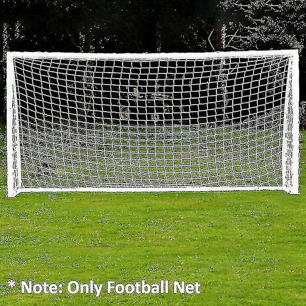 3 størrelser fotballnett for fotballmål junior sportstrening (kun fotballnett)
