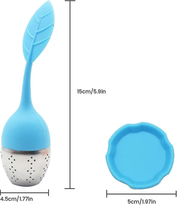 7 deler rustfritt stål teinfuser