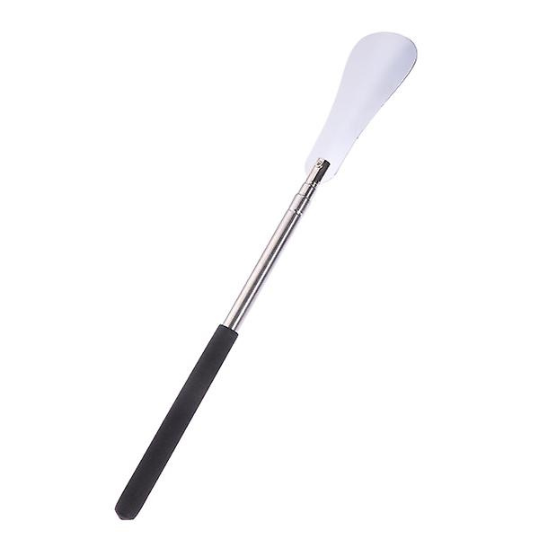 Retractable Stainless Steel Shoehorn Metal Shoe Horns Extra Long Shoehorn With Adjustable Handle For Boots And Shoes