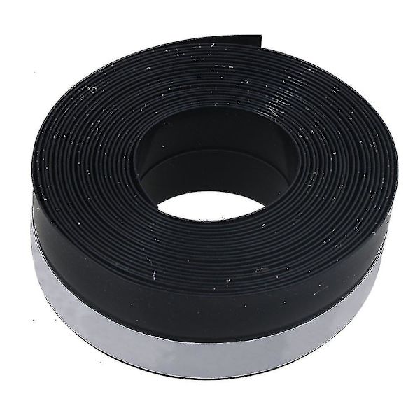Multifunktion 5 meter lang gummiforseglingstrimmel til biler 25x1mm sort