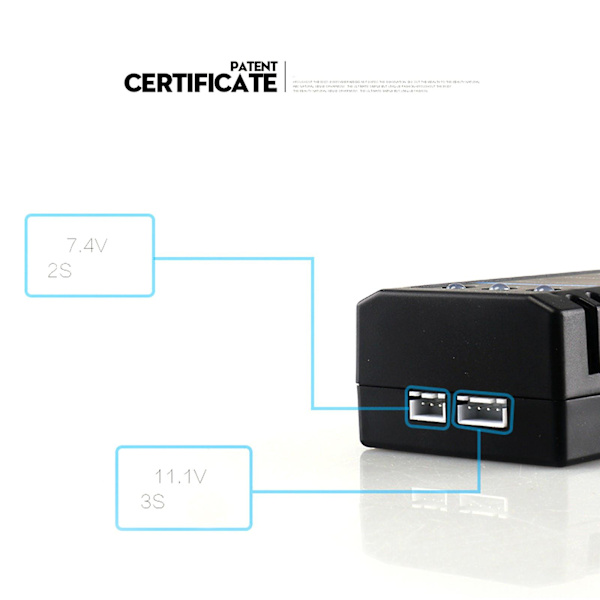 B3 20w Kompakti tasapainolaturit 2s 3s 7.4v 11.1v litium-polymeeriakulle