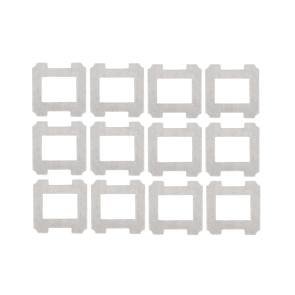 12 stk. reservedeler til Winbot W1/w1 Pro vindusvaskemaskin moppeklut erstatning reservedeler vaskbar moppepute