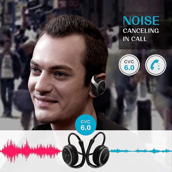 Bluetooth Trådløst Hodebånd Sport Marathon2 Bluetooth 4.2 Hodebånd