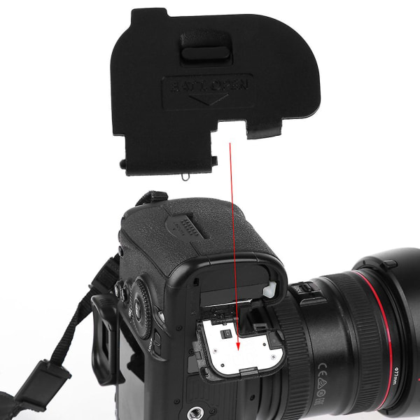 Batteridørdeksel Lokkhette Reservedeler for Canon Eos 7d digitalkamera Nytt