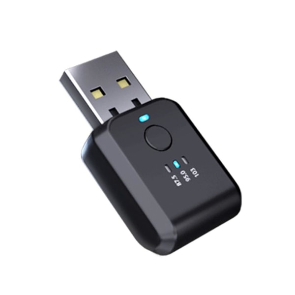 Fm-sender Bil Trådløs Bluetooth 5.0 Radiomodulator Bilsæt Håndfri lydadapter Ingen forsinkelse