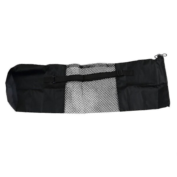 Yoga Pilates Matte Bag Carrier Mesh Case Justerbar Rem