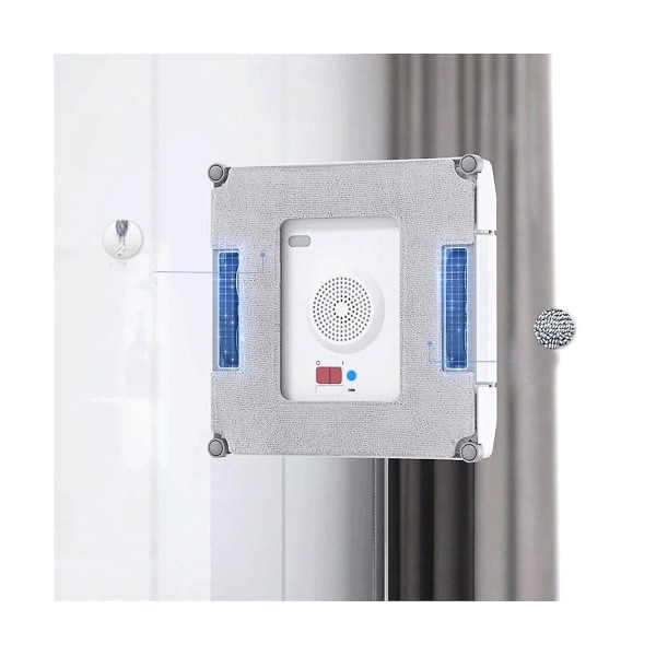 12 stk. reservedeler til Winbot W1/w1 Pro vindusvaskemaskin moppeklut erstatning reservedeler vaskbar moppepute