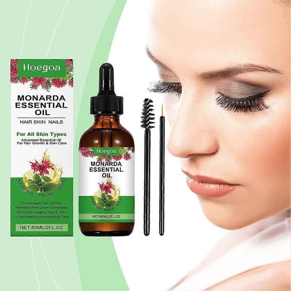 Monardaolie til hårvækst, udglatter fine linjer Antioxidant Chakraolie 30ml
