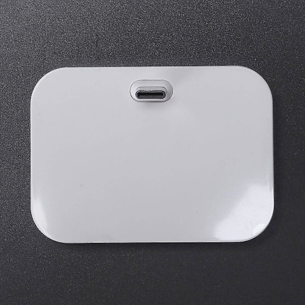 Mobiltelefon Skrivbord Typ-c Laddare Stativhållare Mobiltelefon Usb-c Laddningsdockningsstation Silver
