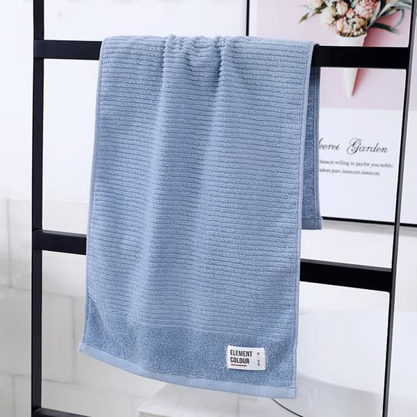 Håndklæde 40x90 Cm Badehåndklæde Sæt blue