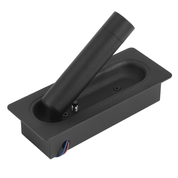 Rom LED-lampe Hodegjer Vegglampe Sconce Seng Side Leselys Innfelt Automatisk Bryter Vegg, bl