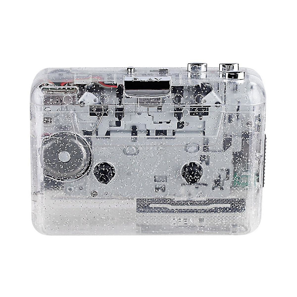 Kassetteafspiller Transparent S Kassette Til Mp3 Format Båndafspiller Plug And Play O Digit