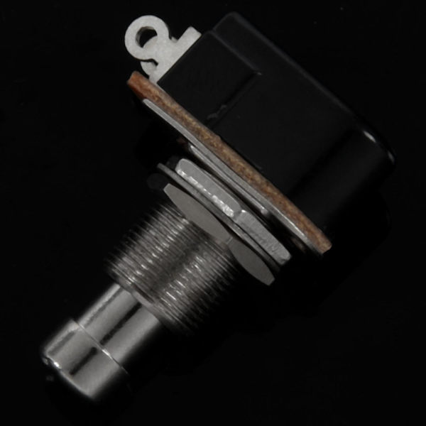 Gitarrpedal 2-stifts SPST Momentary Effects Push Button Foot S