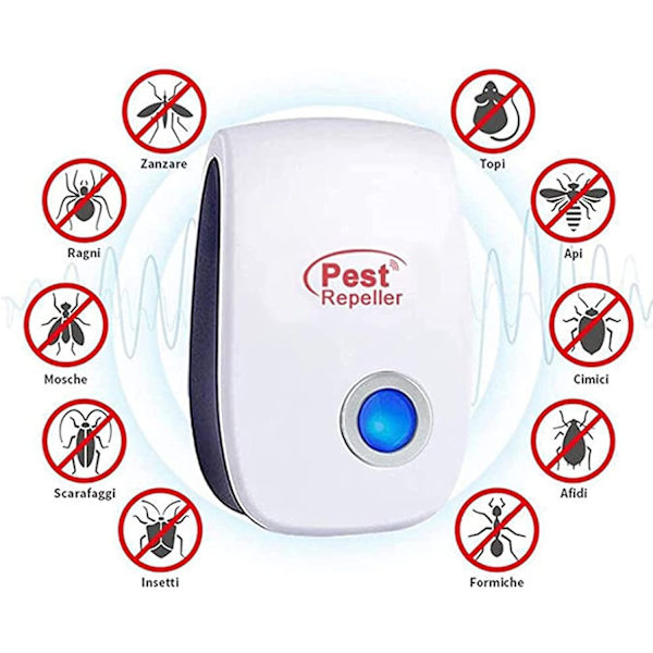 Racsoh UitrašòňIc PēšΤ Rèpěller, Mōuše RepeIIēňt, Electronic Indoor PèšΤ Rêpěllent Plug in (1PC)