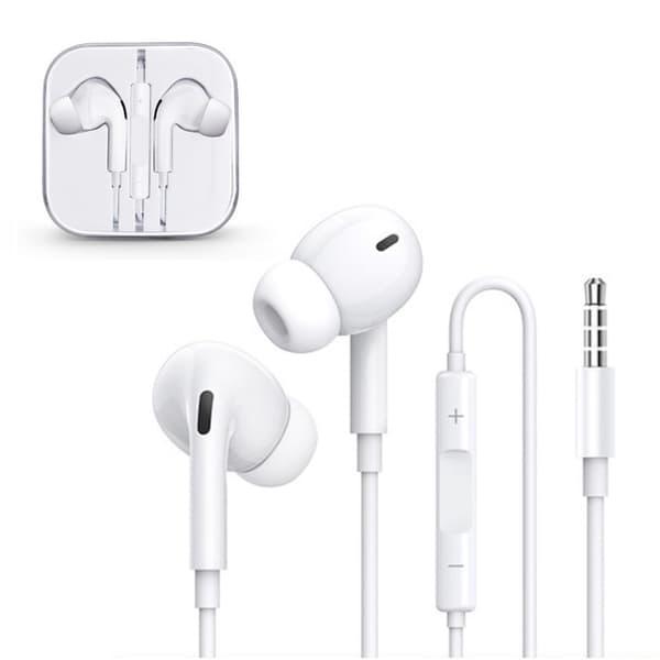 Kablet headset, direkte plug and play, tung bas, mikrofon, kabelstyring, L-fladt interface