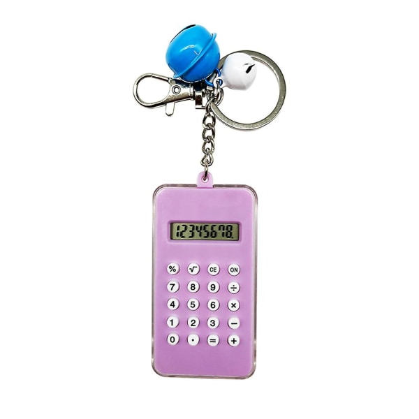 Calculator With Keychain Pocket Counter Accounting Calculating Tool