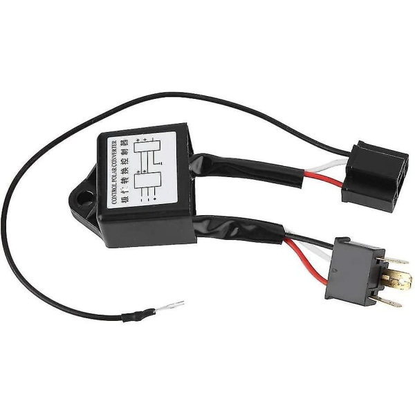 Polaritetsreverserende negativ bryter sele - Reverser 2 stk LED-konverteradapter for H4
