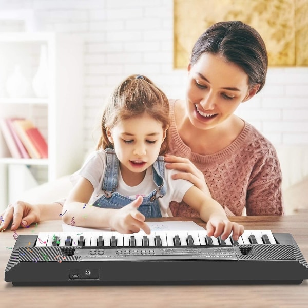 Elektronisk klaver med mini keyboard 37-tangenters elektronisk keyboard klaver børns klaver