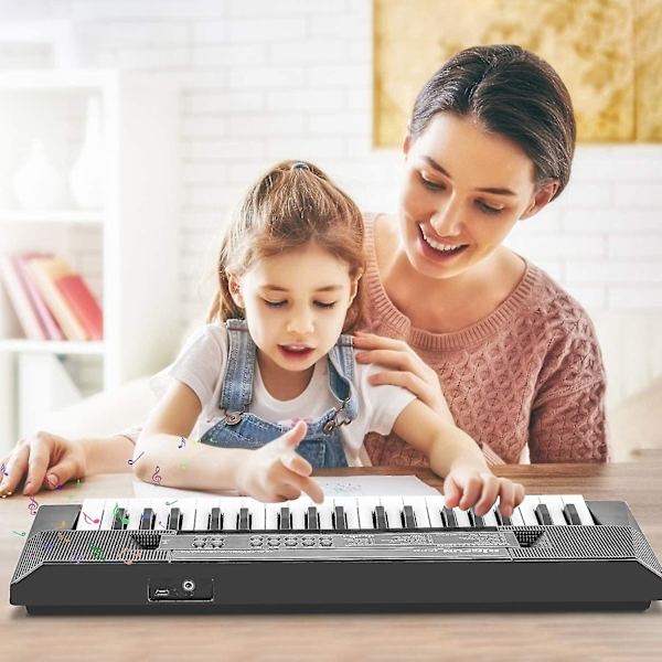 Sähköpiano minikokoinen 37-näppäiminen sähköinen keyboard-piano lasten piano
