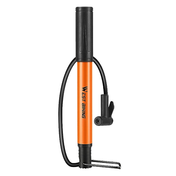 90psi cykelpump i aluminium, handluftpump för cykel, däckuppblåsare