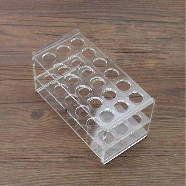 17mm Diam 18 huller Methyl Methacrylat Rack Stativ til 10/15m
