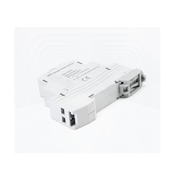 Tuya Smart Wifi Elektricitet Kwh Meter Din Rail Enfas Ac 240v Ct Ac Meter App Realtid