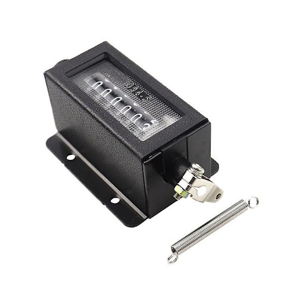 Mekanisk teller, 5-sifret teller 0-99999 Mekanisk tilbakestillingsteller for trykk, automatisk digital teller