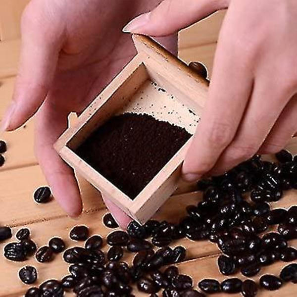 Vintage Manuel Keramisk Kaffe Grinder Konisk Burr Håndbåret Maker Sving Kaffe