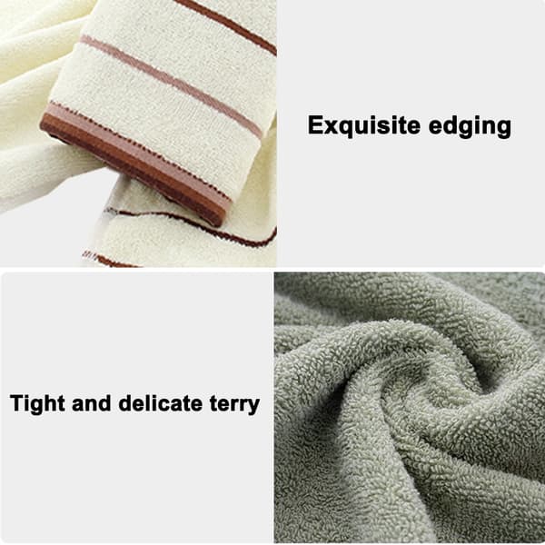 Ren bomulds håndklæde til hjemmet off-white