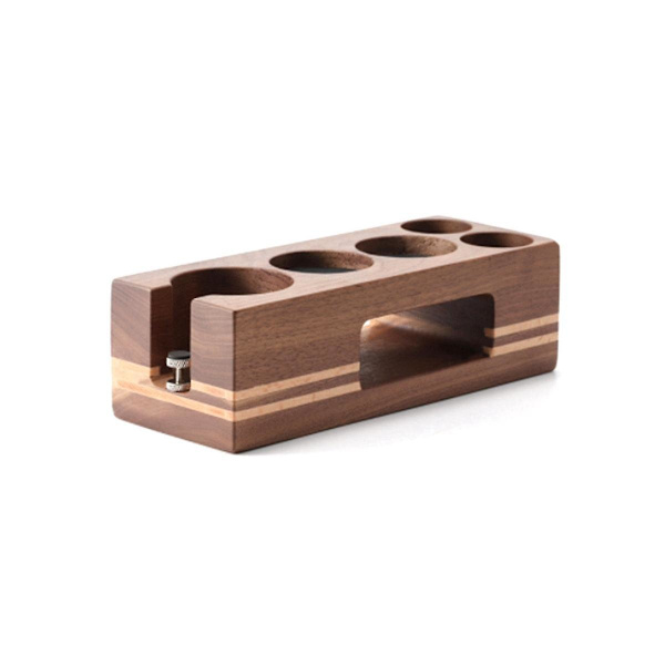 Kaffe Tamper Holder Tre Fylling Støtte Base Espresso Tampering Matte Stasjon Stativ For Barista Cof