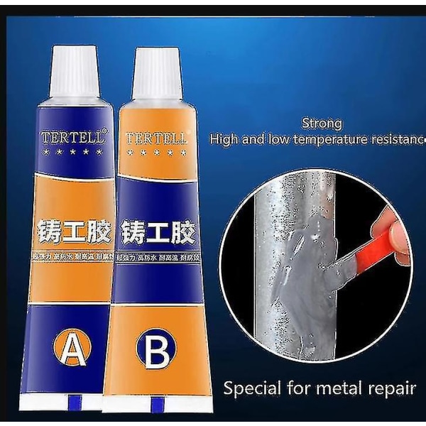 70 g industriel reparationspasta lim Varmebestandighed koldsvejsning metal reparationspasta A&b klæbende gelstøbemiddelværktøj