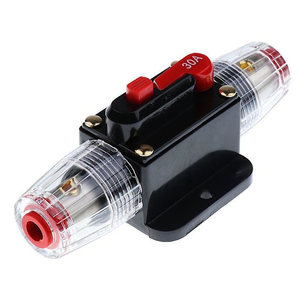 Dc 12v-24v Bil Audio Online Manuel Nulstilling Afbryder Sikring 30 Amp