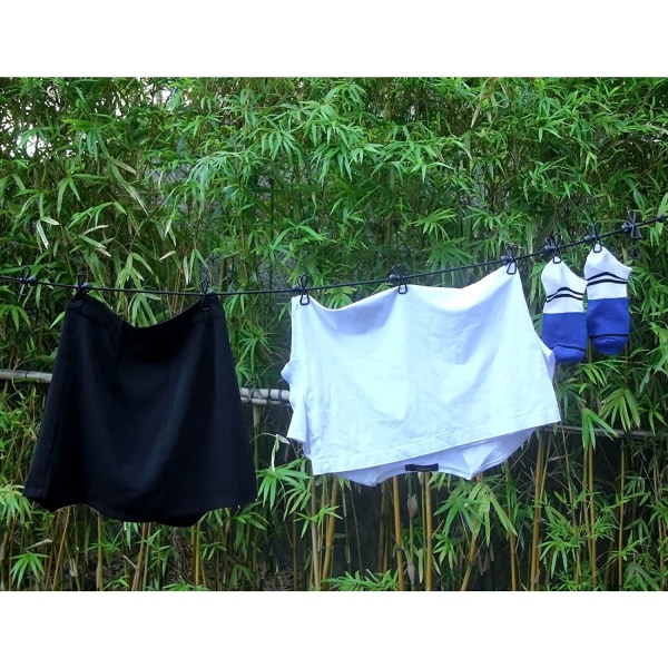 Bärbar reseklädstreck med 12 st klädnypor Reseprylar för utomhus- och inomhusbruk