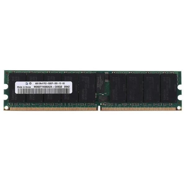 Ddr2 8gb 667mhz Recc Ram Memory Pc2 5300p 2rx4 Reg Ecc Server Memory Ram for arbeidsstasjoner