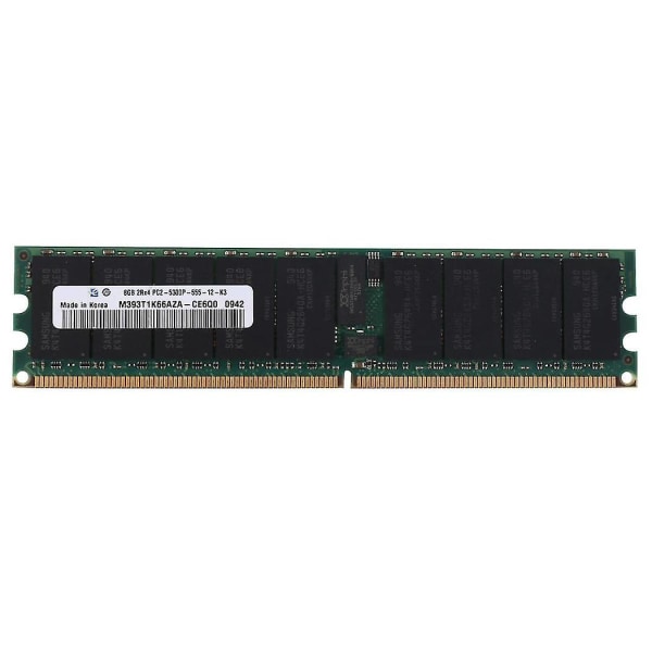 Ddr2 8gb 667mhz Recc Ram Memory Pc2 5300p 2rx4 Reg Ecc Server Memory Ram för arbetsstationer