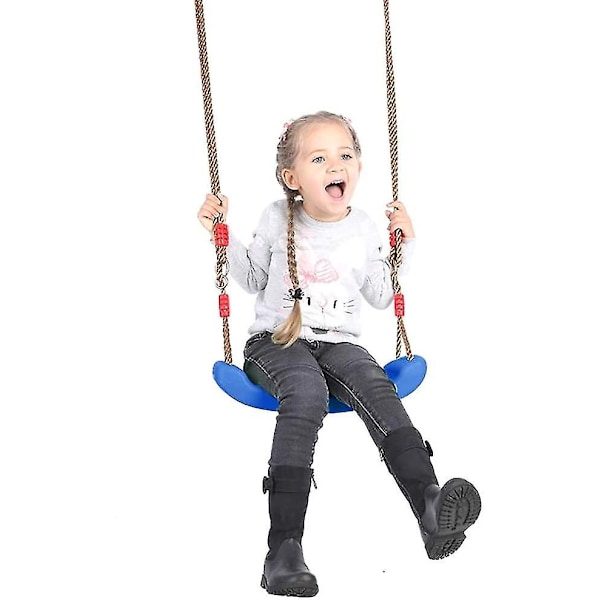 Plast Swing Elastisk Swing Board Hage Swing Sklisikker Tenåring Swing Sete Barn