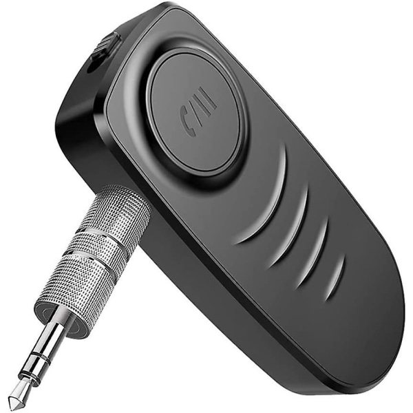 Trådløs håndfri samtaleadapter J19 bil Bluetooth 5.0 lydmottakerkonverter med mikro usb-kabel