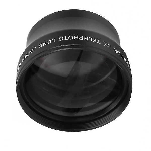 37mm 2x Magnificat High Definit Converter Telefoto Til 37mm 18-55 Længde Montering Kamera T