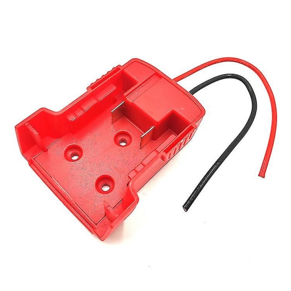 Yaju Power Wheel Adapter Lithium Battery Adapter Dock Battery1stk-rød