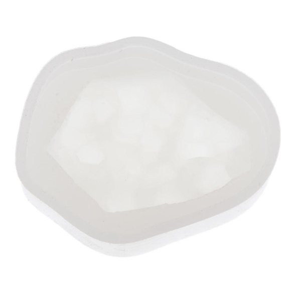 Kvarts Krystal Silikonemold Krystal Sten Grus Støbeforme 21x30x12mm