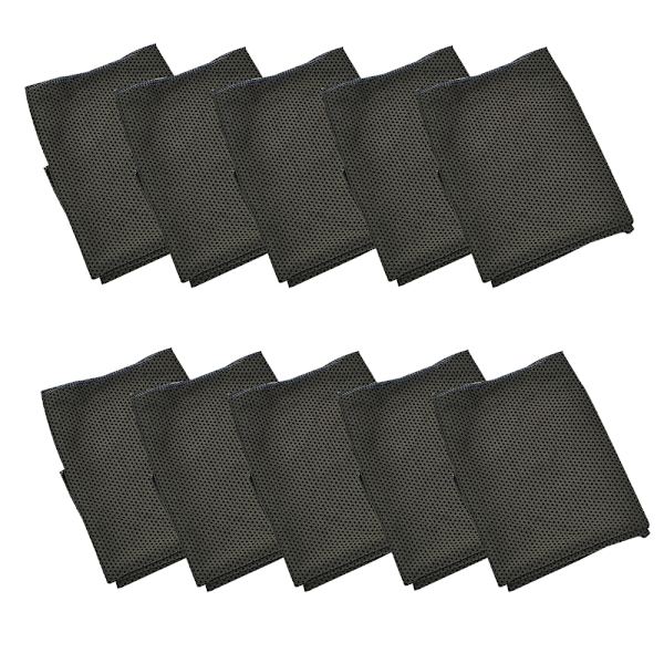 Pyyhe 2-pakkaus 30x90CM Viilentävä pyyhe Hiki Pyyhe Pää Kaula Kylmä Pyyhe Pehmeä Hengittävä Kylmä Pyyhe Jooga Golf Kuntosali Dark gray
